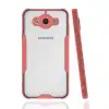 Samsung Galaxy J7 Kılıf Platin Silikon - Pembe