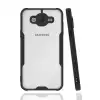 Samsung Galaxy J7 Kılıf Platin Silikon - Siyah