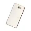 Samsung Galaxy J7 Prime Kılıf Volet Silikon - Beyaz