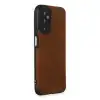 Samsung Galaxy M14 5g Kılıf Loop Deri Silikon - Kahverengi