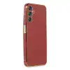 Samsung Galaxy M14 5g Kılıf Volet Silikon - Kırmızı
