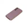 Samsung Galaxy M14 5g Kılıf Volet Silikon - Mor