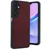 Samsung Galaxy M15 Kılıf Aras Deri Kapak - Bordo