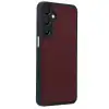 Samsung Galaxy M15 Kılıf Aras Deri Kapak - Bordo