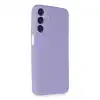 Samsung Galaxy M15 Kılıf First Silikon - Lila