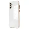 Samsung Galaxy M15 Kılıf Volet Silikon - Beyaz