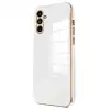 Samsung Galaxy M15 Kılıf Volet Silikon - Beyaz