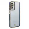 Samsung Galaxy M23 Kılıf Liva Lens Silikon - Mavi