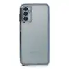Samsung Galaxy M23 Kılıf Razer Lensli Silikon - Açık Mavi