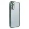 Samsung Galaxy M23 Kılıf Razer Lensli Silikon - Yeşil