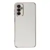 Samsung Galaxy M23 Kılıf Volet Silikon - Beyaz