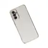 Samsung Galaxy M23 Kılıf Volet Silikon - Beyaz