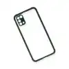 Samsung Galaxy M31 Kılıf Miami Şeffaf Silikon - Koyu Yeşil
