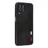 Samsung Galaxy M33 Kılıf Loop Deri Silikon - Siyah