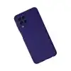 Samsung Galaxy M33 Kılıf Nano İçi Kadife Silikon - Mor