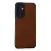 Samsung Galaxy M34 5g Kılıf Loop Deri Silikon - Kahverengi