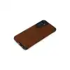 Samsung Galaxy M34 5g Kılıf Loop Deri Silikon - Kahverengi