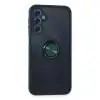 Samsung Galaxy M34 5g Kılıf Montreal Yüzüklü Silikon Kapak - Yeşil