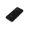 Samsung Galaxy M34 5g Kılıf Pars Lens Yüzüklü Silikon - Siyah
