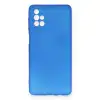 Samsung Galaxy M51 Kılıf First Silikon - Mavi