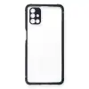 Samsung Galaxy M51 Kılıf Miami Şeffaf Silikon - Lacivert