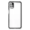 Samsung Galaxy M51 Kılıf Miami Şeffaf Silikon - Siyah