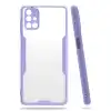 Samsung Galaxy M51 Kılıf Platin Silikon - Lila