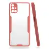 Samsung Galaxy M51 Kılıf Platin Silikon - Pembe
