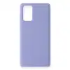 Samsung Galaxy Note 20 Kılıf Nano İçi Kadife Silikon - Lila