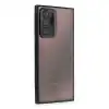 Samsung Galaxy Note 20 Ultra Kılıf Razer Lensli Silikon - Siyah