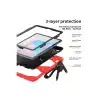 Samsung Galaxy P610 Tab S6 Lite 10.4 Kılıf Griffin Tablet Kapak - Kırmızı