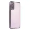 Samsung Galaxy S20 Fe Kılıf Razer Lensli Silikon - Mor