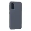 Samsung Galaxy S20 Kılıf Nano İçi Kadife Silikon - Gri