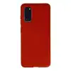 Samsung Galaxy S20 Kılıf Nano İçi Kadife Silikon - Kırmızı