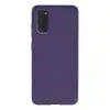 Samsung Galaxy S20 Kılıf Nano İçi Kadife Silikon - Mor