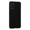 Samsung Galaxy S20 Kılıf Nano İçi Kadife Silikon - Siyah