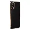 Samsung Galaxy S20 Kılıf Volet Silikon - Siyah