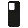 Samsung Galaxy S20 Ultra Kılıf Nano İçi Kadife Silikon - Siyah