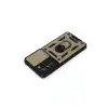 Samsung Galaxy S21 Fe Kılıf Pars Lens Yüzüklü Silikon - Gold