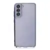 Samsung Galaxy S21 Fe Kılıf Razer Lensli Silikon - Açık Mavi