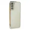 Samsung Galaxy S21 Fe Kılıf Razer Lensli Silikon - Gold
