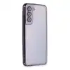 Samsung Galaxy S21 Fe Kılıf Razer Lensli Silikon - Mor