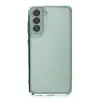 Samsung Galaxy S21 Fe Kılıf Razer Lensli Silikon - Yeşil