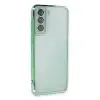 Samsung Galaxy S21 Fe Kılıf Razer Lensli Silikon - Yeşil