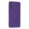 Samsung Galaxy S21 Kılıf Nano İçi Kadife Silikon - Mor