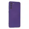 Samsung Galaxy S21 Kılıf Nano İçi Kadife Silikon - Mor