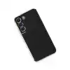 Samsung Galaxy S21 Kılıf Volet Silikon - Siyah