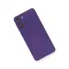 Samsung Galaxy S21 Plus Kılıf Nano İçi Kadife Silikon - Mor
