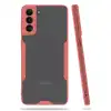 Samsung Galaxy S21 Plus Kılıf Platin Silikon - Pembe