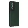 Samsung Galaxy S21 Ultra Kılıf Loop Deri Silikon - Yeşil